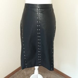 Worthington Faux Leather Skirt